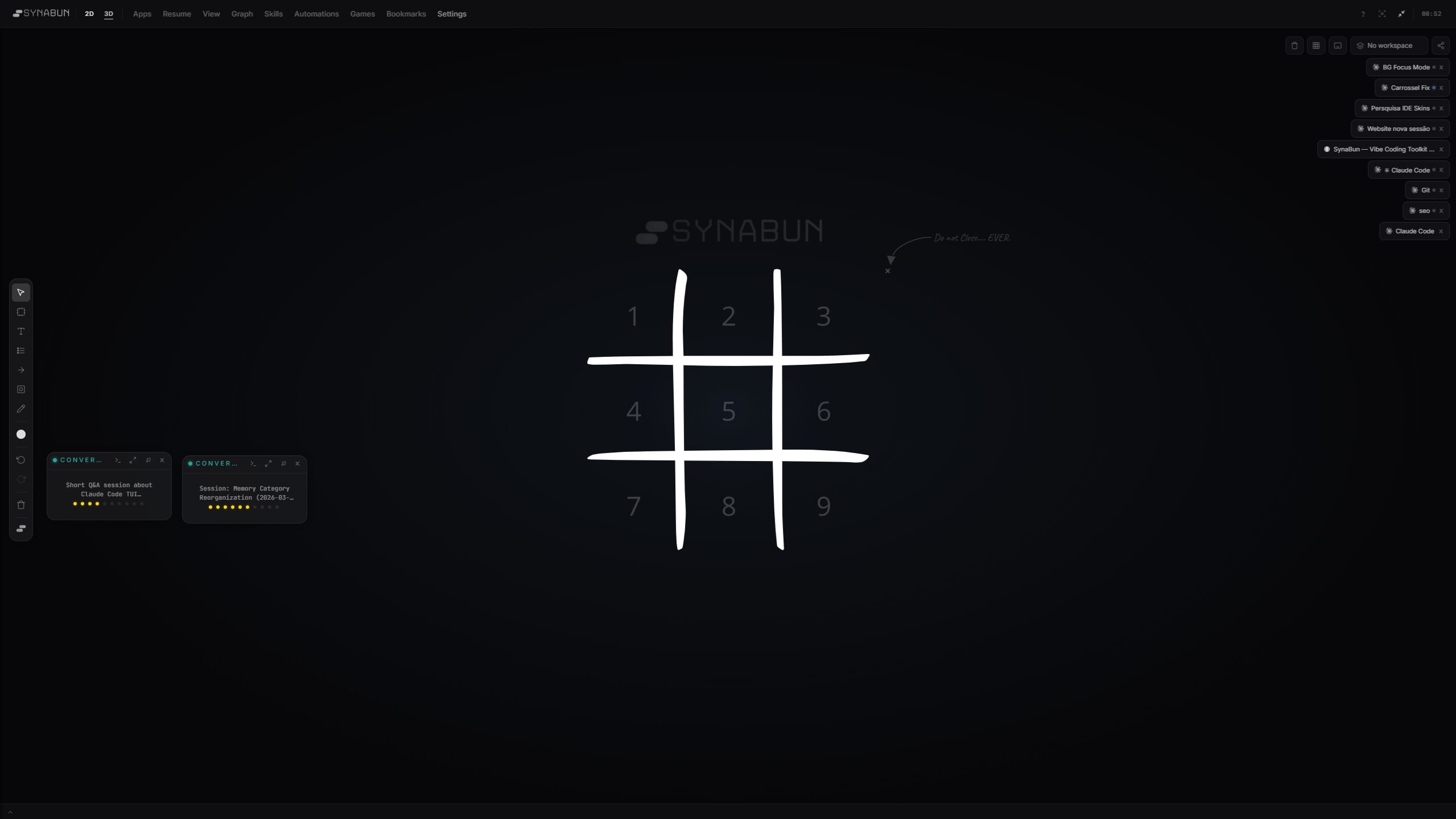 Whiteboard — Claude vs Gemini Tic Tac Toe via MCP